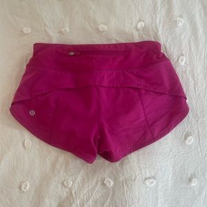 LULULEMON SPEED UPS ULTRA RARE RIPENED RASPBERRY!
